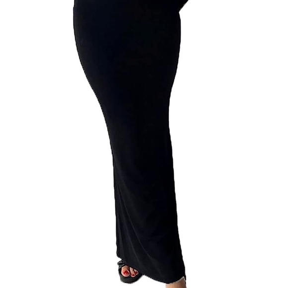 Black Cutout Maxi Dress Size Small - Picture 3 of 12